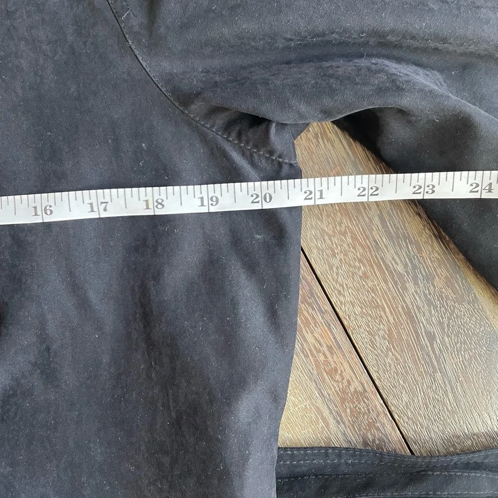 Vintage | Classic London Fog Trench Coat with waist belt | Black Washed | 8P - Picture 9 of 11